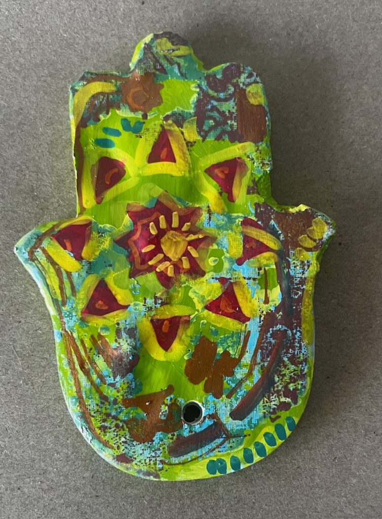 Handmade Hamsa Art